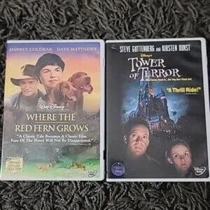 Disney DVD Collection: Where the Red Fern Grows & Tower of Terror
